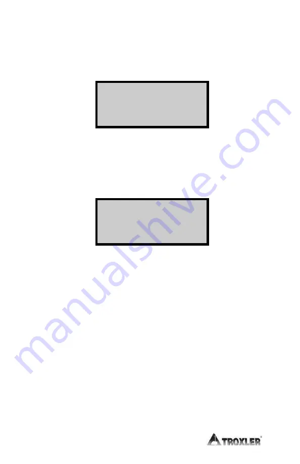 Troxler RoadReader 3430 Operation And Instruction Manual Download Page 86