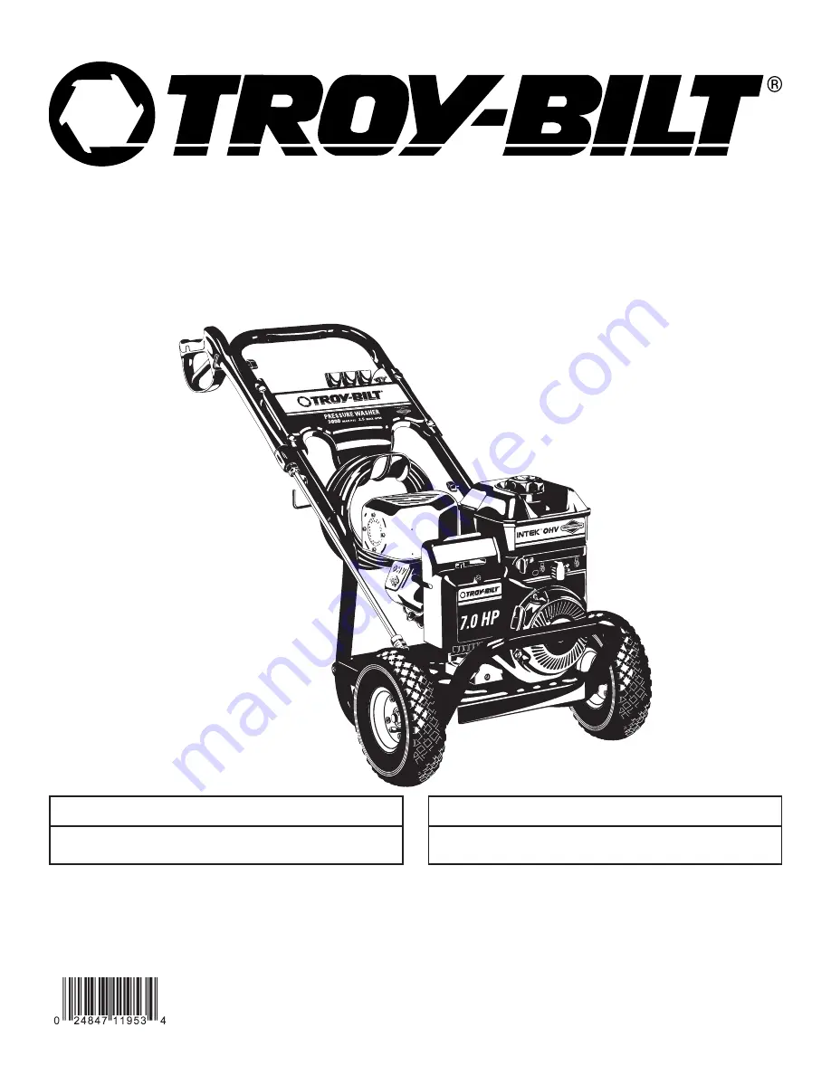 Troy-Bilt 0020242-1 Скачать руководство пользователя страница 1