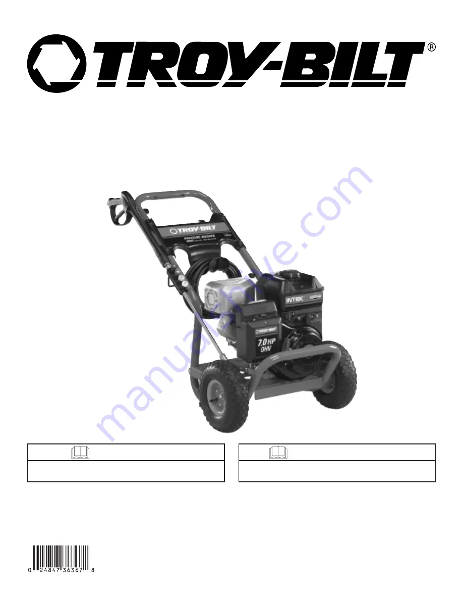 Troy-Bilt 020242-4 Owner'S Manual Download Page 1