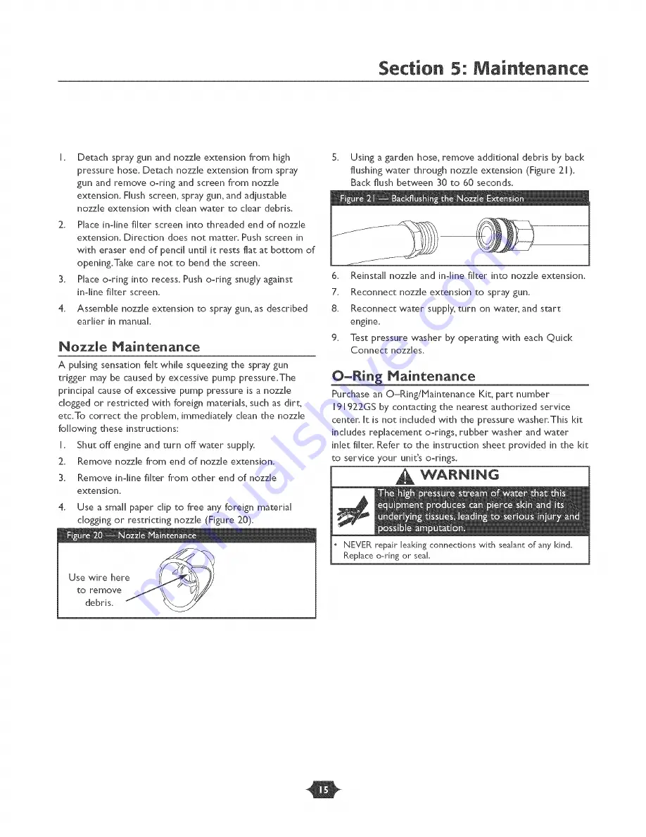 Troy-Bilt 020245-1 Owner'S Manual Download Page 15