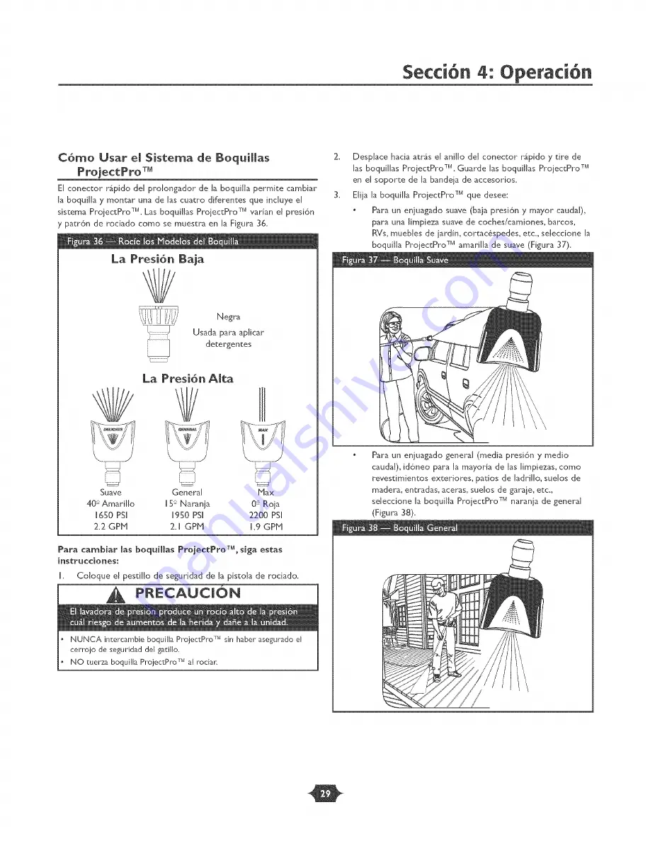 Troy-Bilt 020245-1 Owner'S Manual Download Page 29