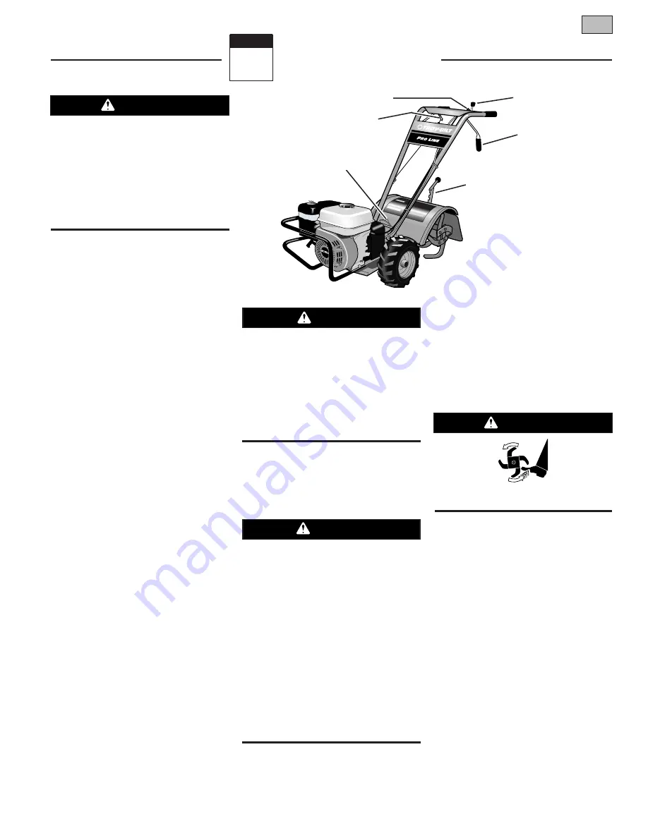 Troy-Bilt Pro Line 665B Скачать руководство пользователя страница 11