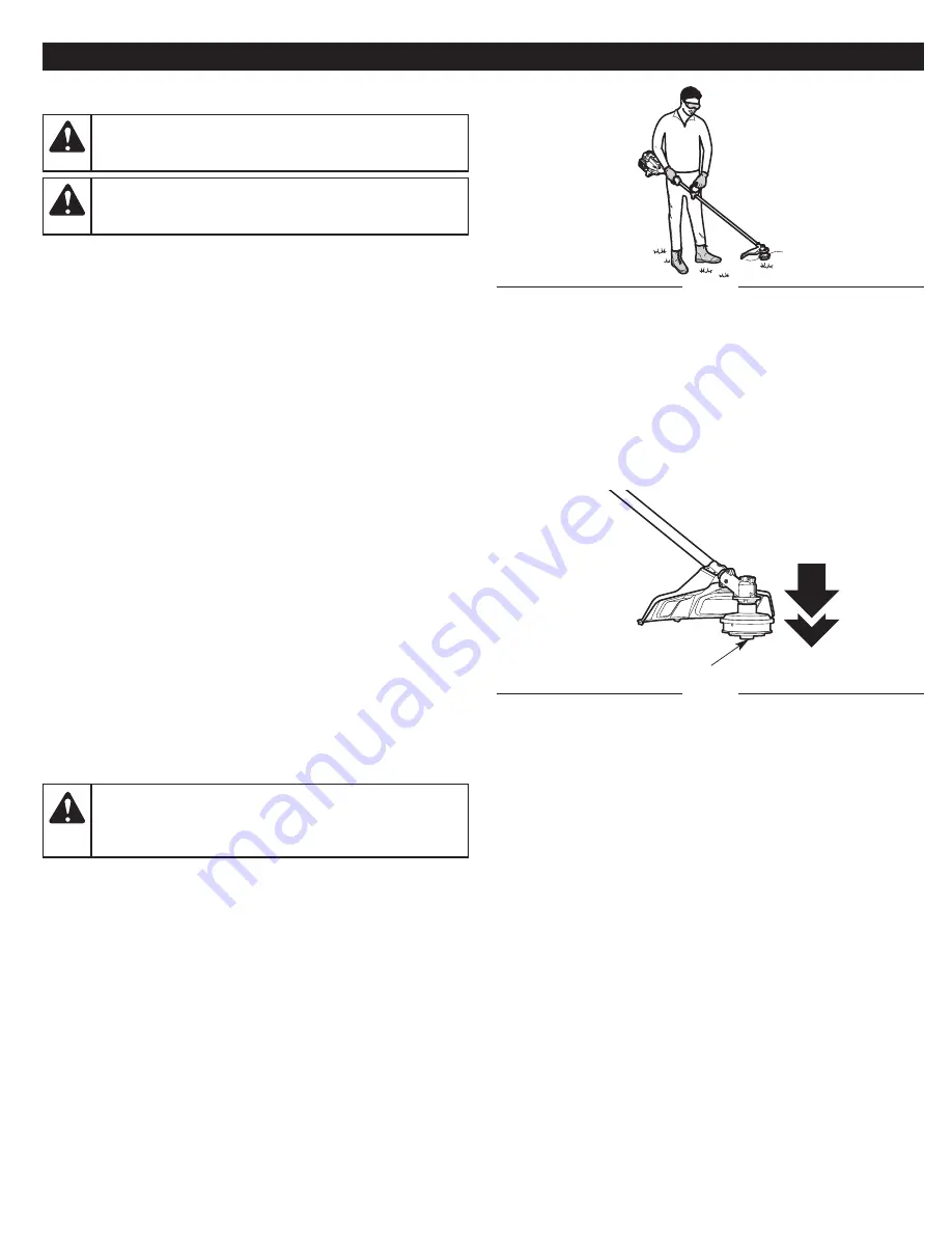 Troy-Bilt TB 35 EC Operator'S Manual Download Page 32