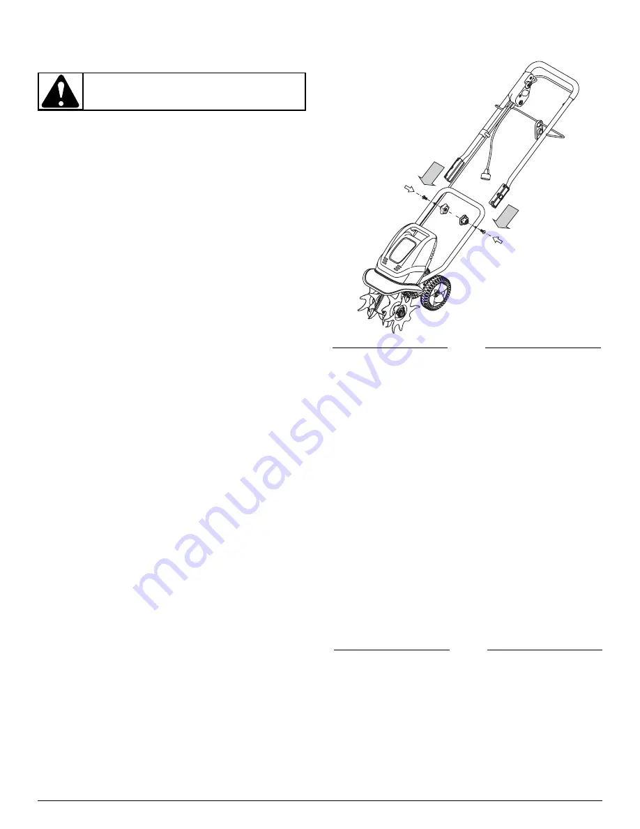 Troy-Bilt TB154 Operator'S Manual Download Page 17