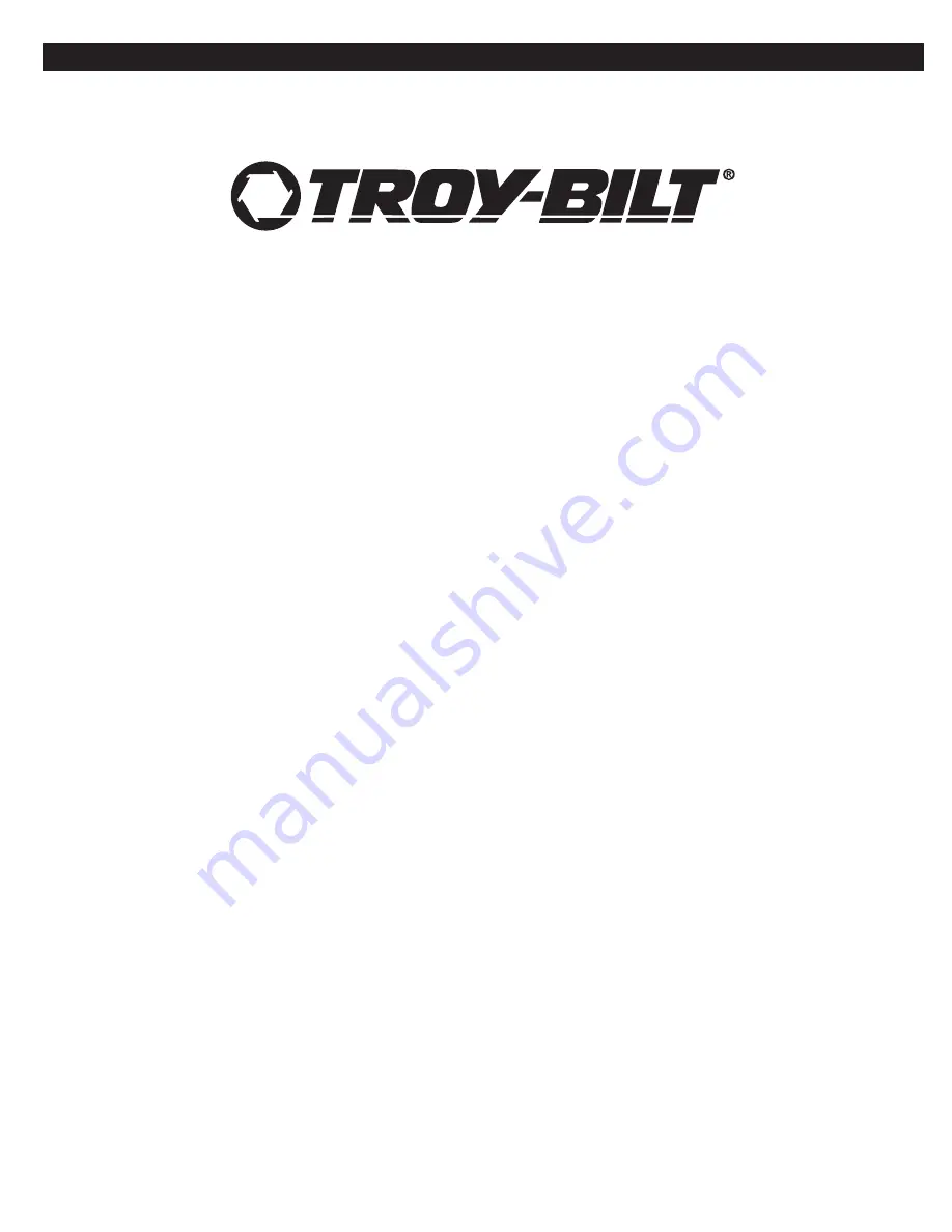 Troy-Bilt TB227 XP Operator'S Manual Download Page 44