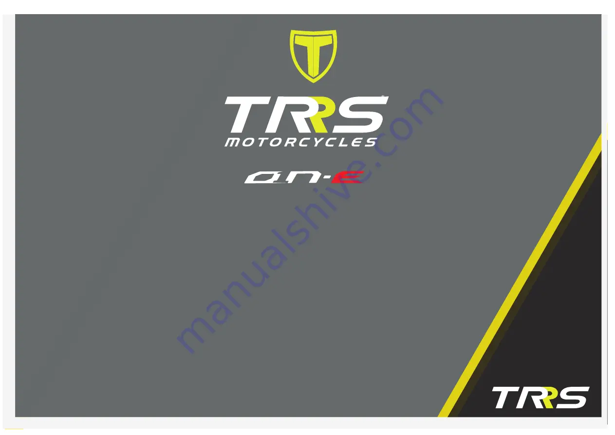 TRS ONE RR 2020 User Manual Download Page 34