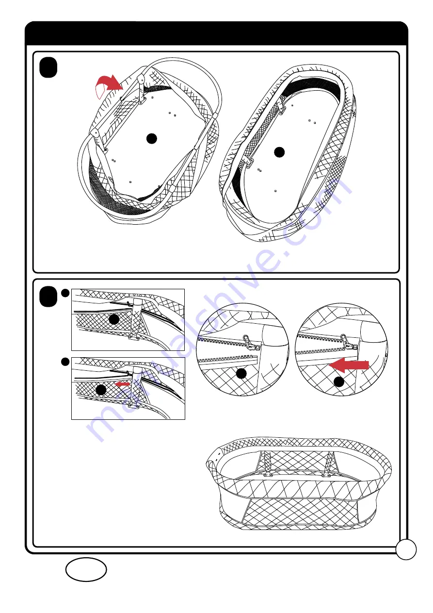 Tru BLISS Journey 3-in-1 Bassinet Manual Download Page 11