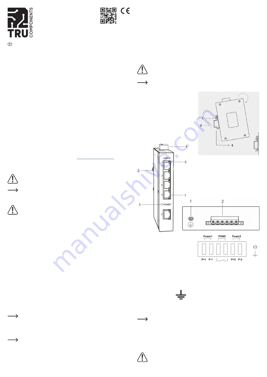 TRU Components 2436041 Скачать руководство пользователя страница 5