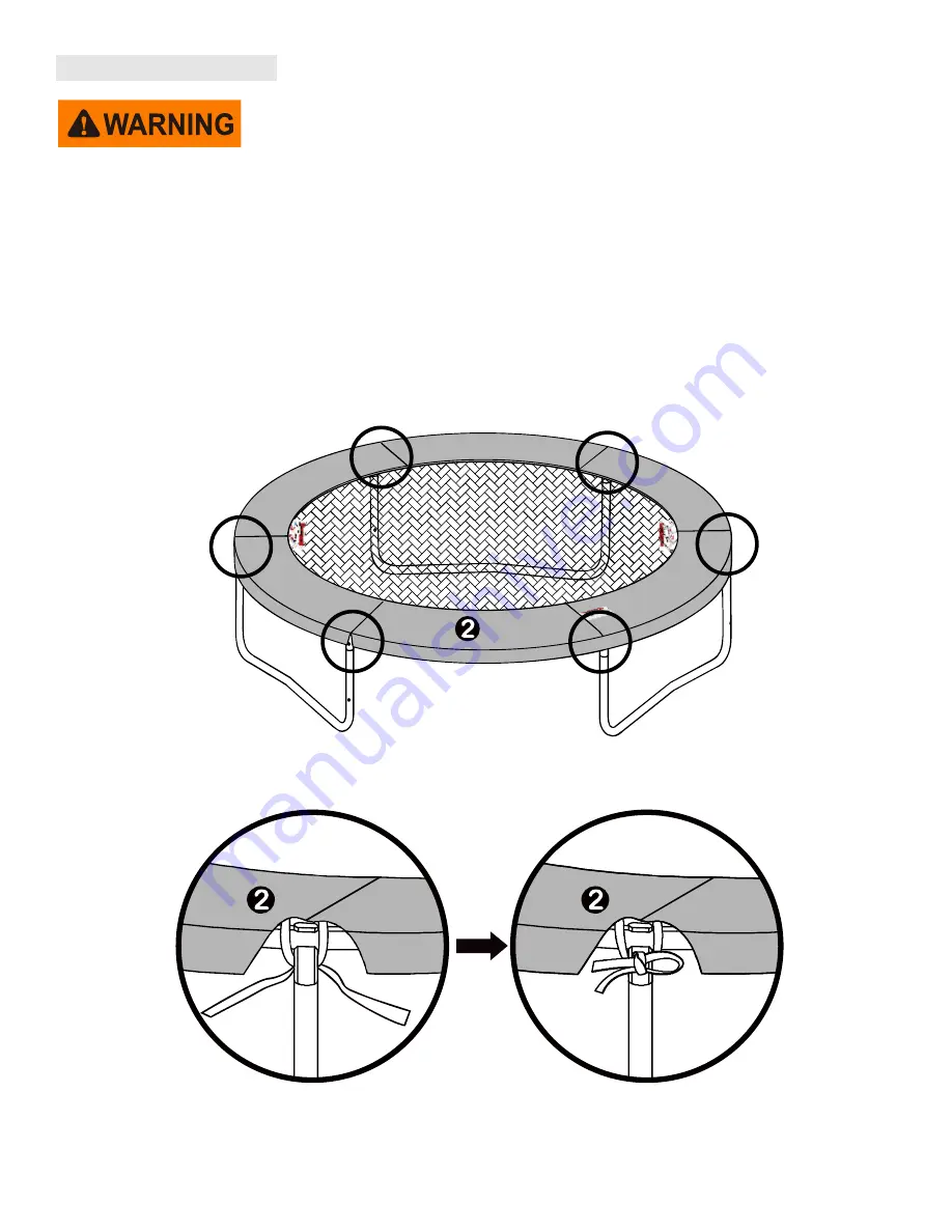 Tru-Jump 380980 Assembly, Installation, Care,  Maintenance And User Instructions Download Page 20