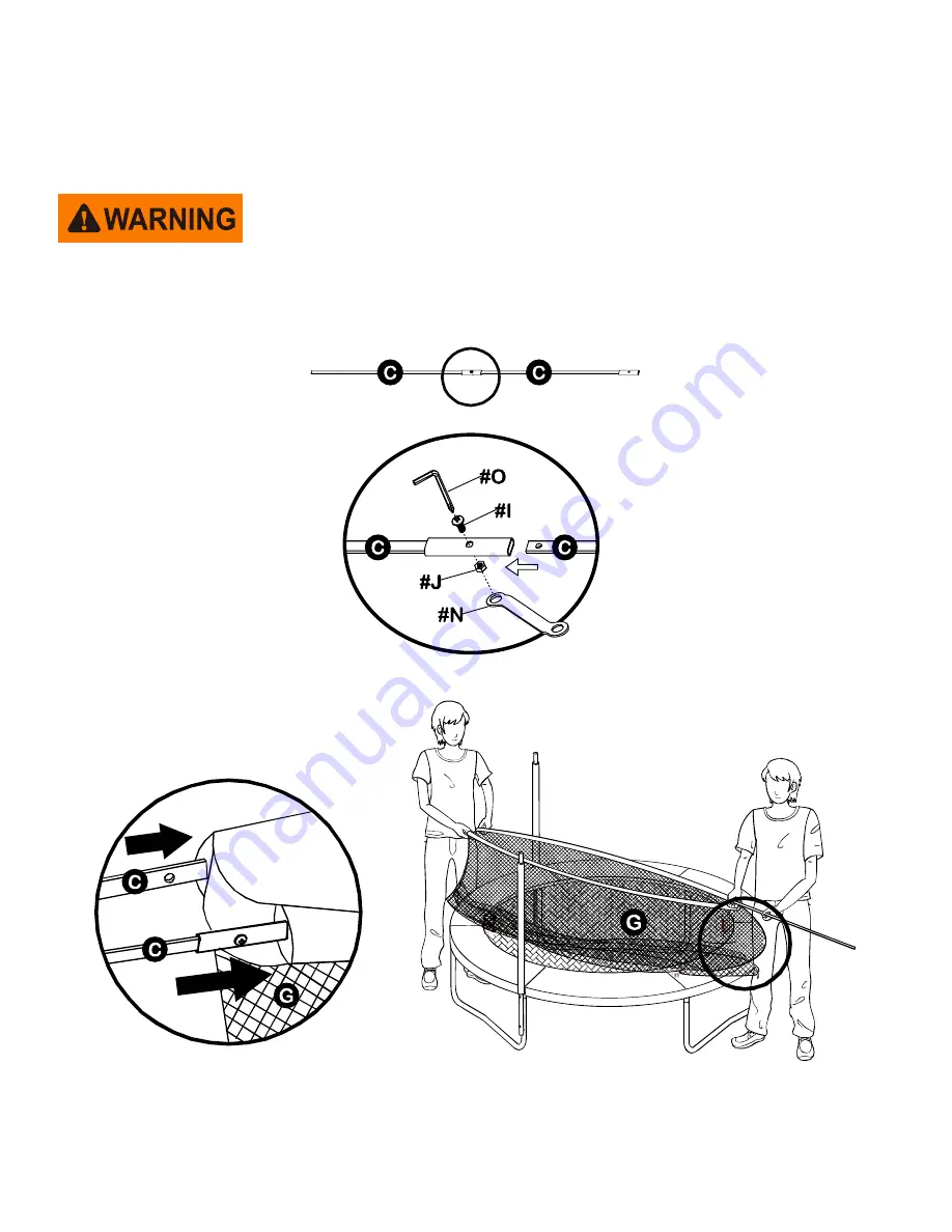 Tru-Jump 380980 Assembly, Installation, Care,  Maintenance And User Instructions Download Page 22