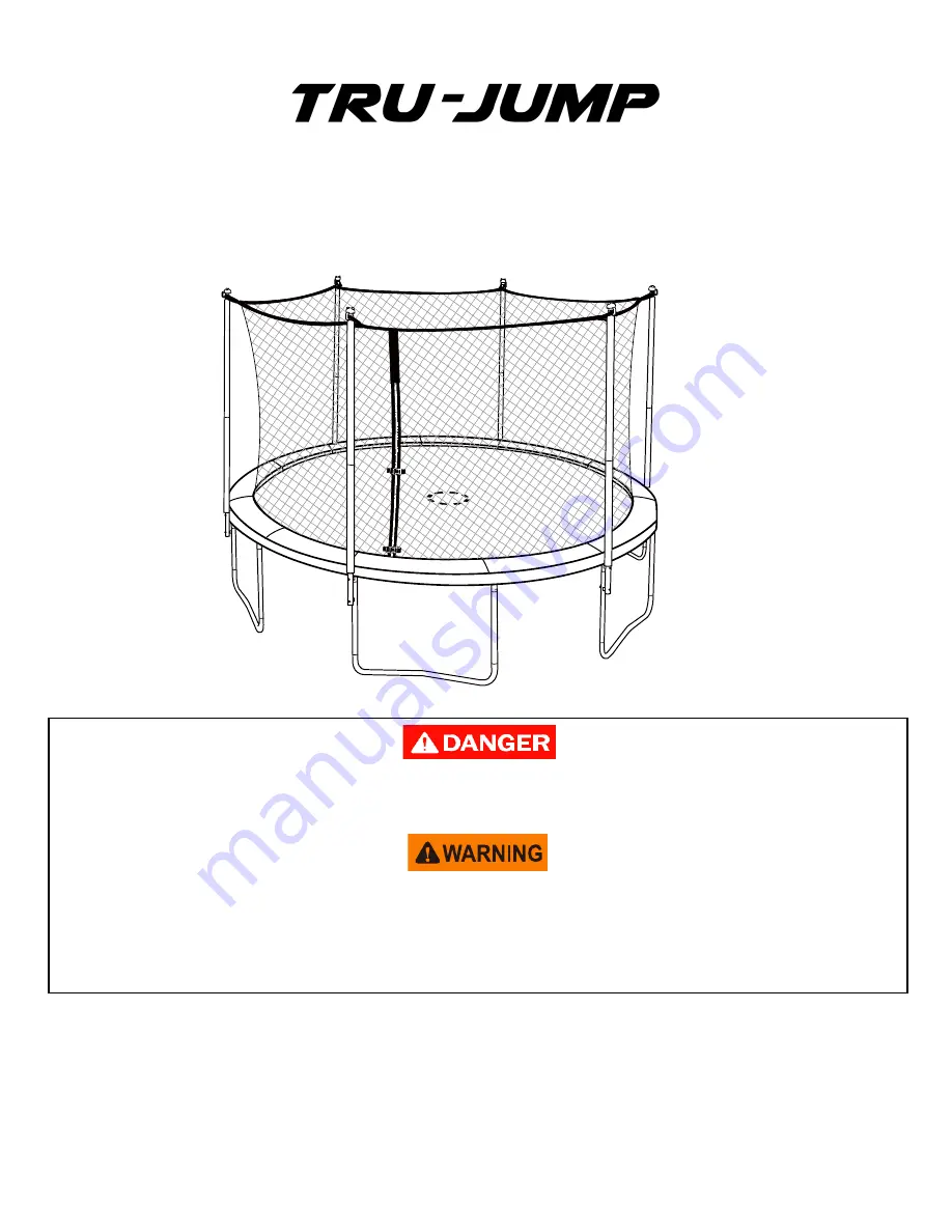 Tru-Jump STR-12FT-6P Скачать руководство пользователя страница 1