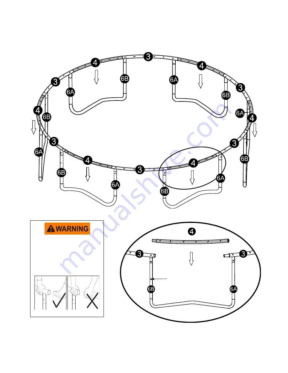 Tru-Jump STR-14FT Assembly, Installation, Care,  Maintenance And User Instructions Download Page 18