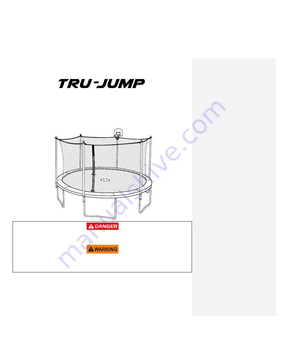 Tru-Jump STR-15FT Скачать руководство пользователя страница 1