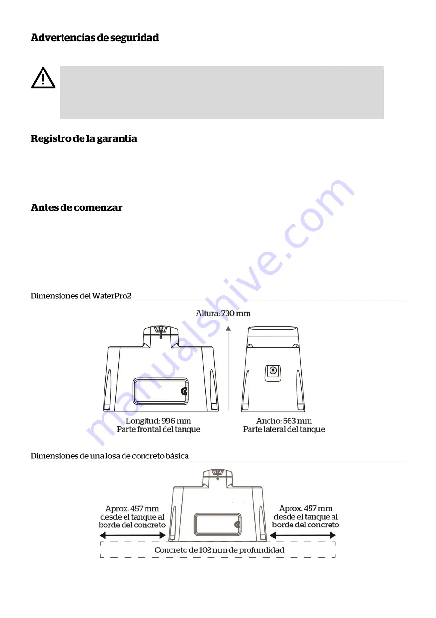 Tru-Test WaterPro 2 User Manual Download Page 20