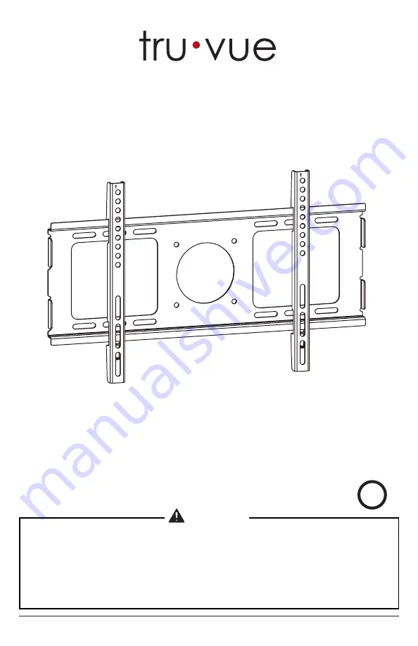 Tru Vue TVFMU Installation Manual Download Page 1