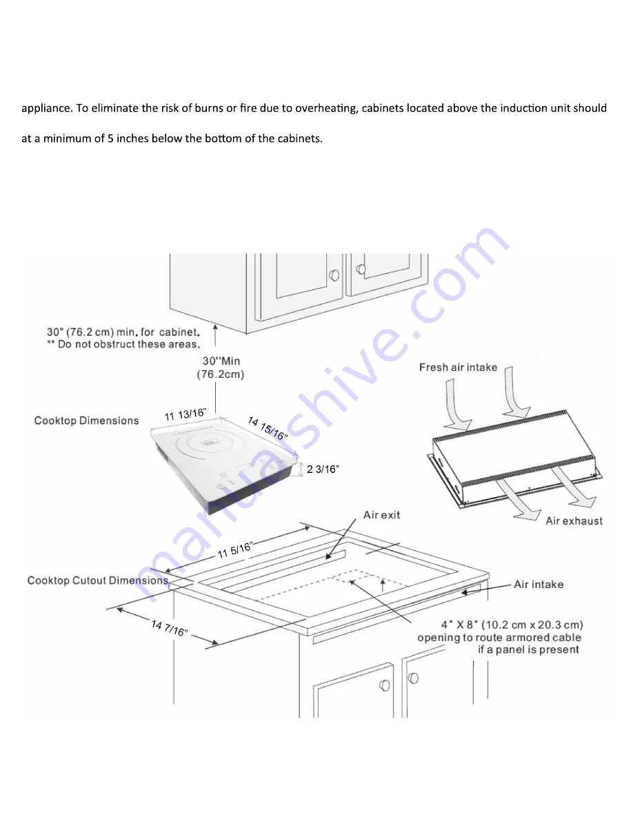 True Induction TI-1B User Manual Download Page 8