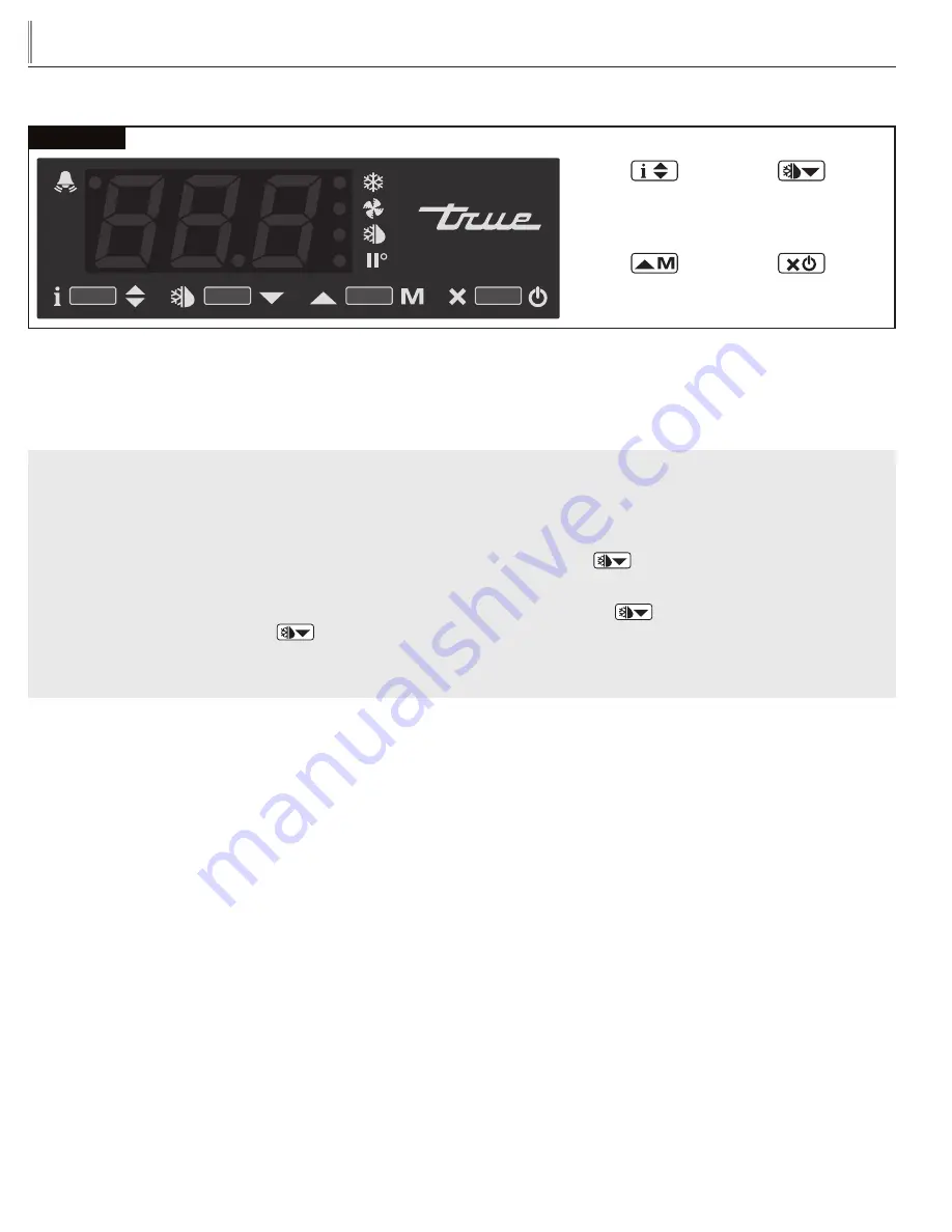 True Manufacturing Company L1125-016 Скачать руководство пользователя страница 22