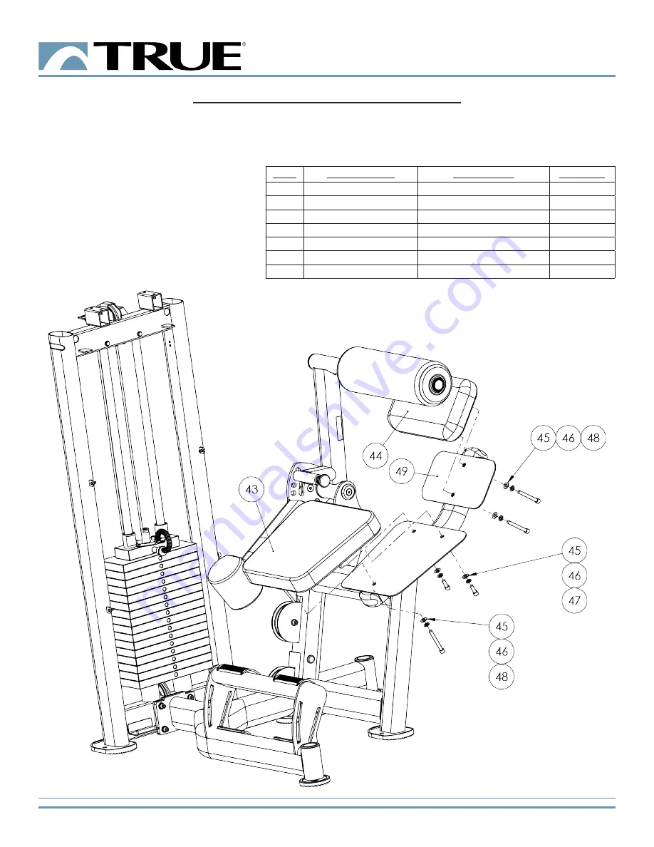 True Fuse XL-1300 Owner'S Manual Download Page 21