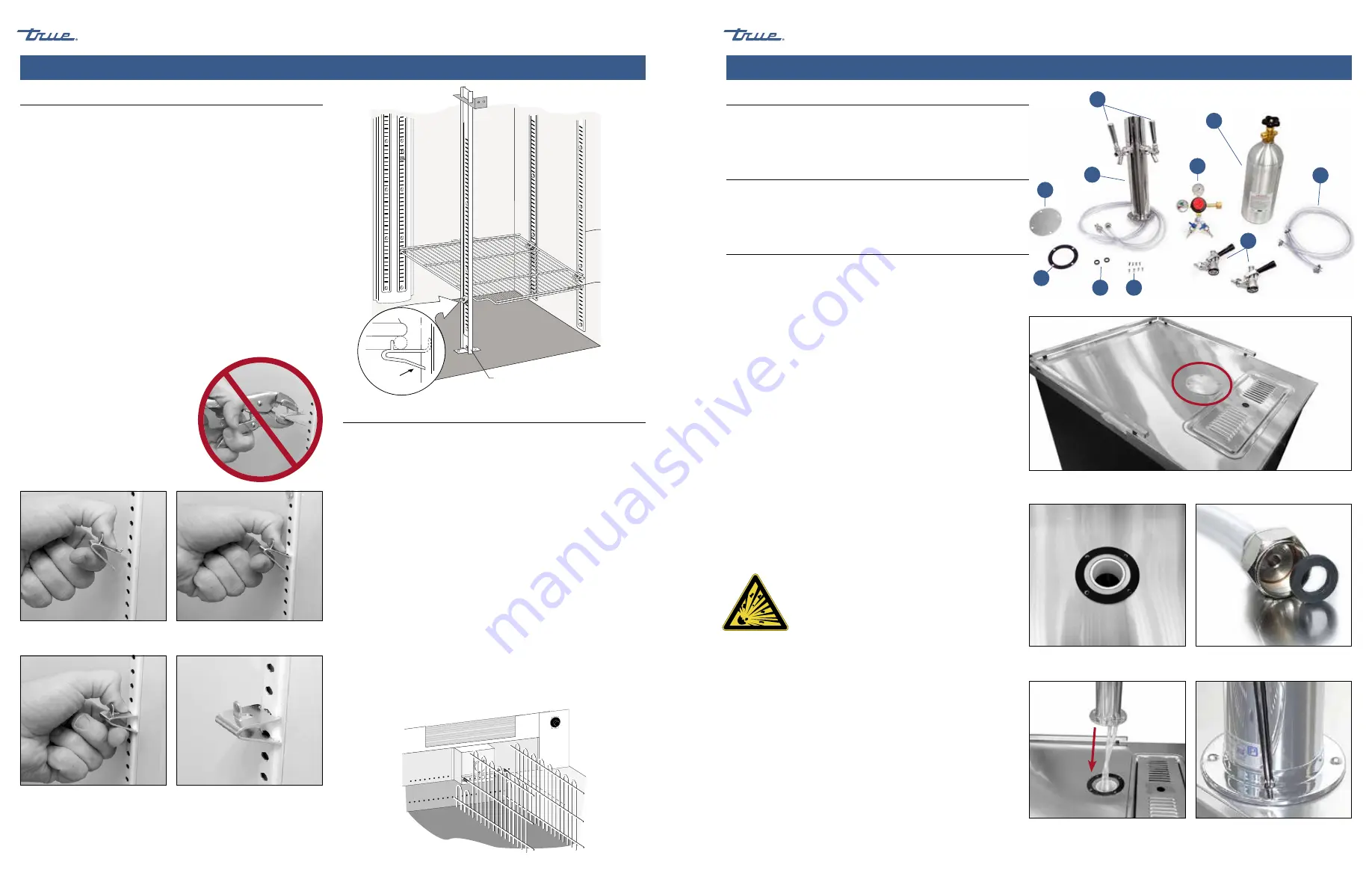 True TBB-2-HC Installation Manual Download Page 6