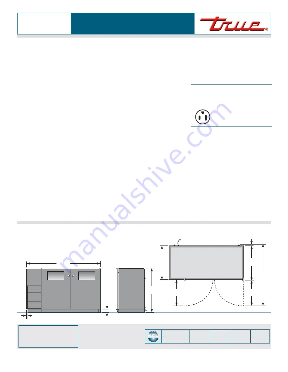 True TBB-24GAL-48 Specifications Download Page 2