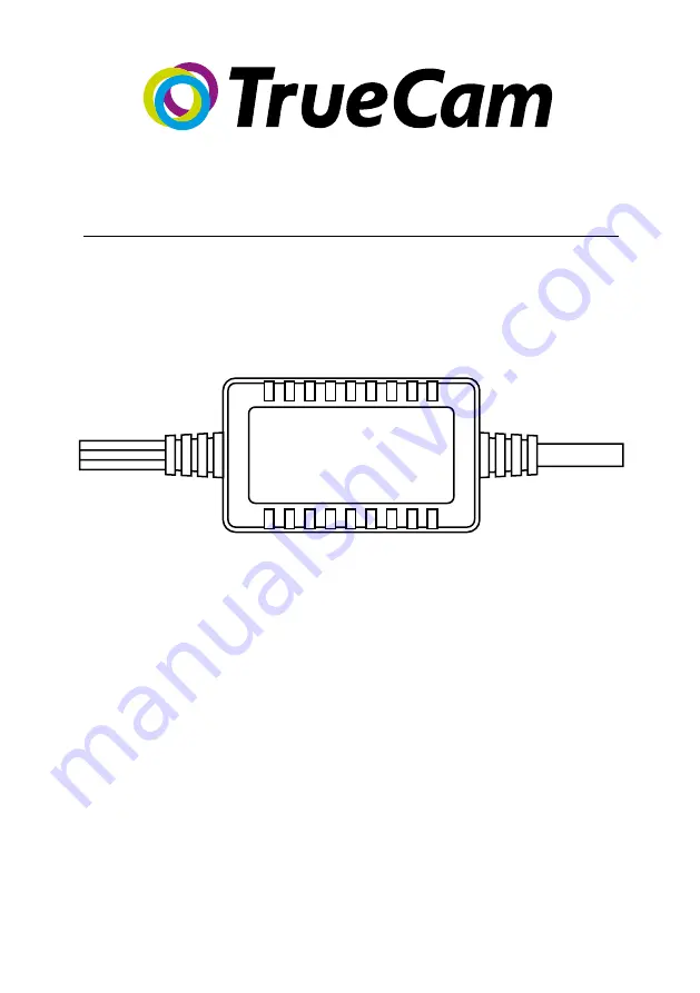 TrueCam Hardwire kit User Manual Download Page 1