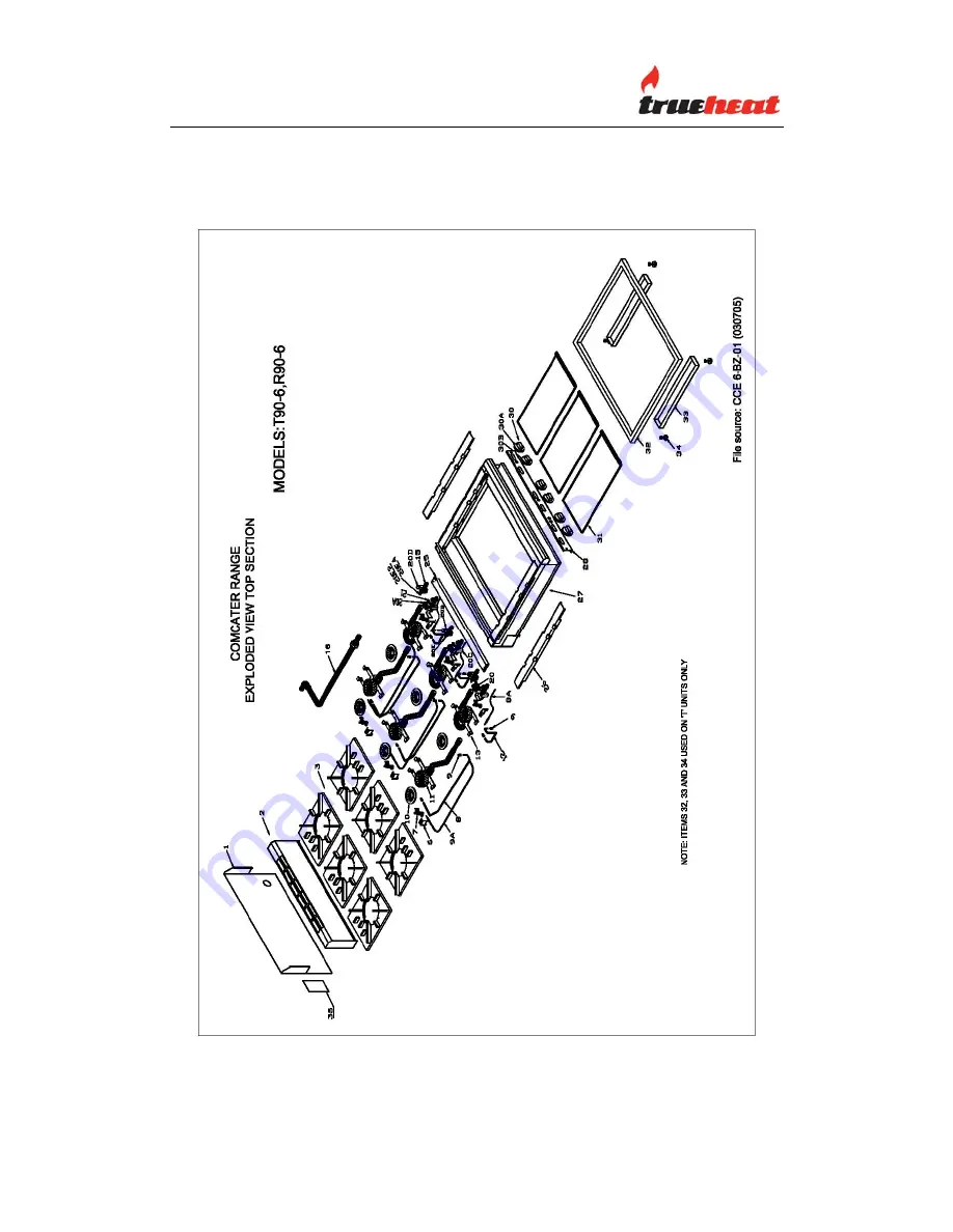 Trueheat Trueheat Range Series Installation And Operation Manual Download Page 35