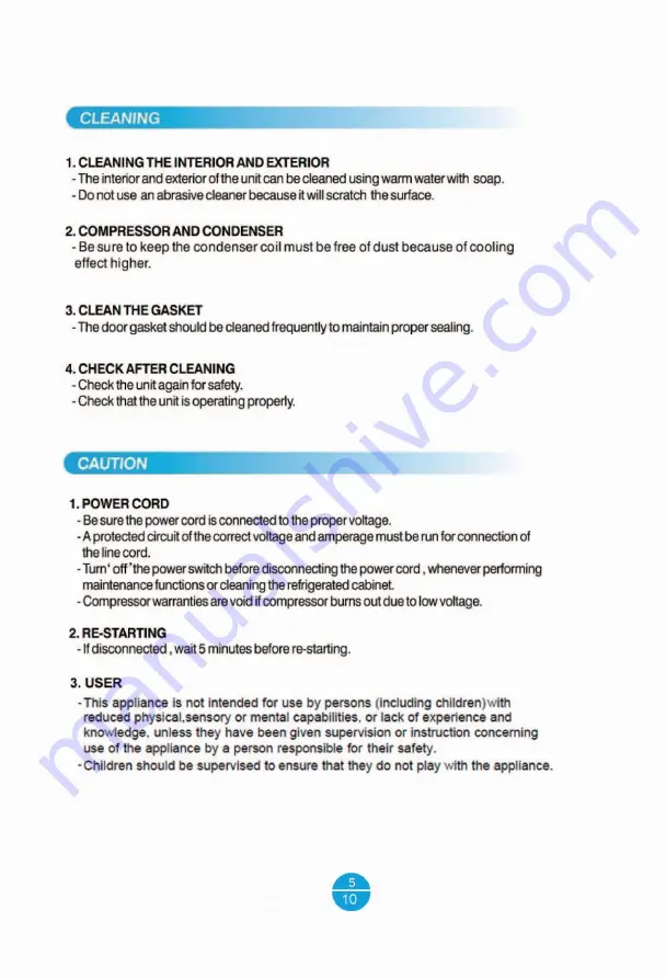 Trufrost BCF-10 User Manual Download Page 6