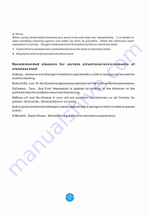 Trufrost BCF-10 User Manual Download Page 11