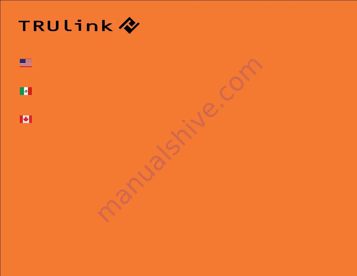 TRUlink 30539 User Manual Download Page 1