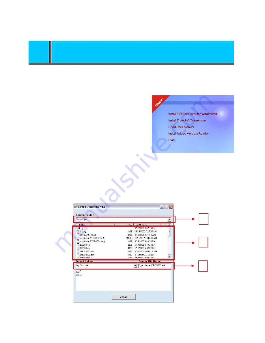 Truly FT602 User Manual Download Page 22