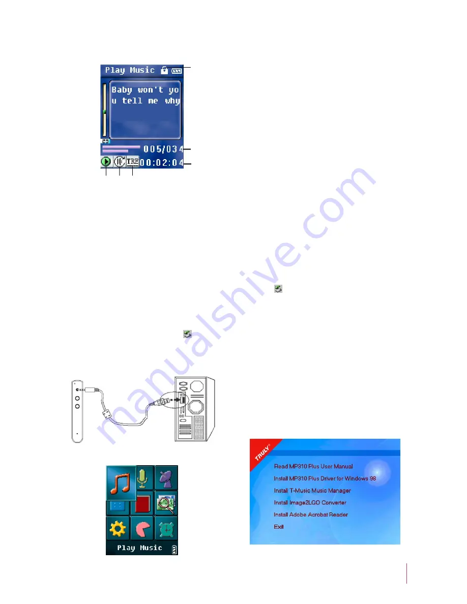 Truly Pic 'N Roll MP310 User Manual Download Page 6