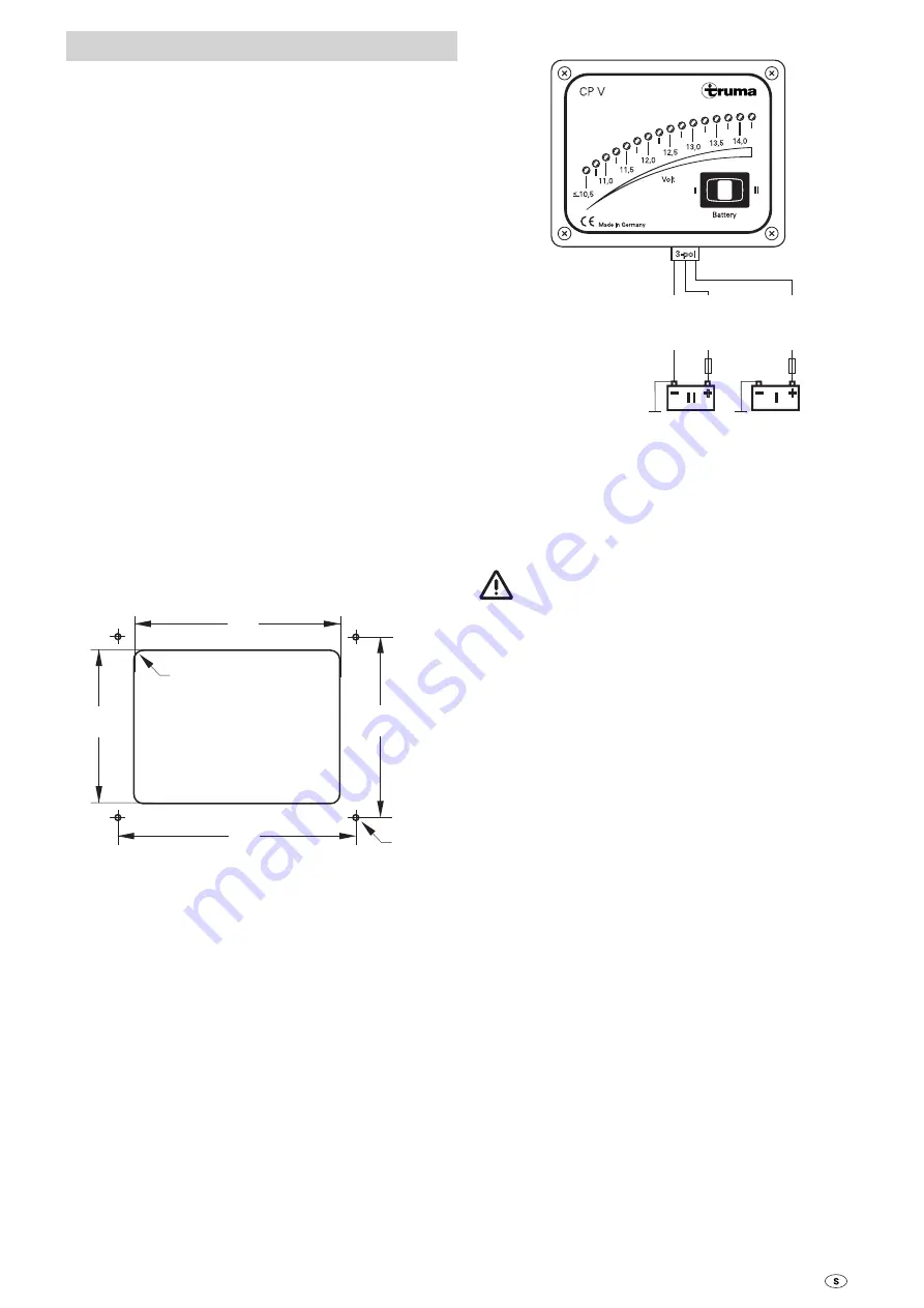 Truma CP V Operating Instructions & Installation Instructions Download Page 17