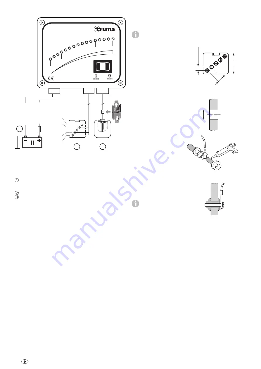 Truma CP W Operating Instructions & Installation Instructions Download Page 4