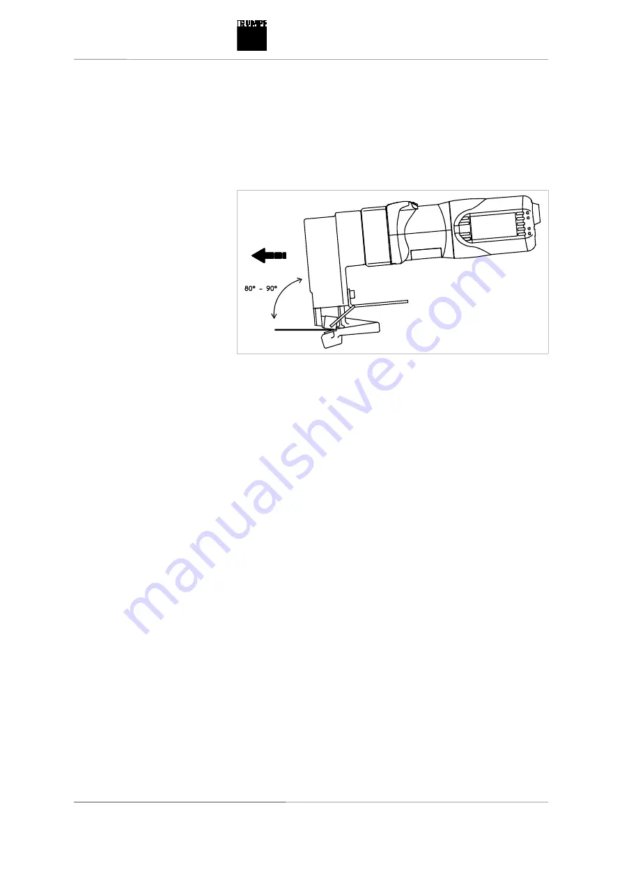 Trumpf TruTool S 250 Operator'S Manual Download Page 10