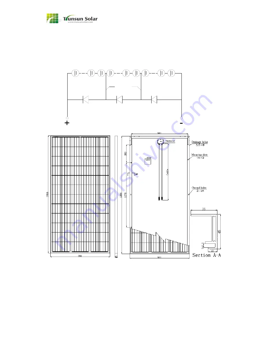 Trunsun Solar TSM175-72 Скачать руководство пользователя страница 19