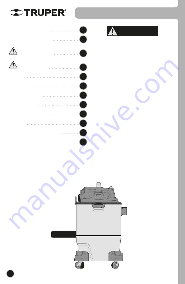 Truper 101520 Manual Download Page 14