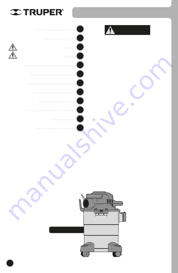 Truper 101521 Manual Download Page 2