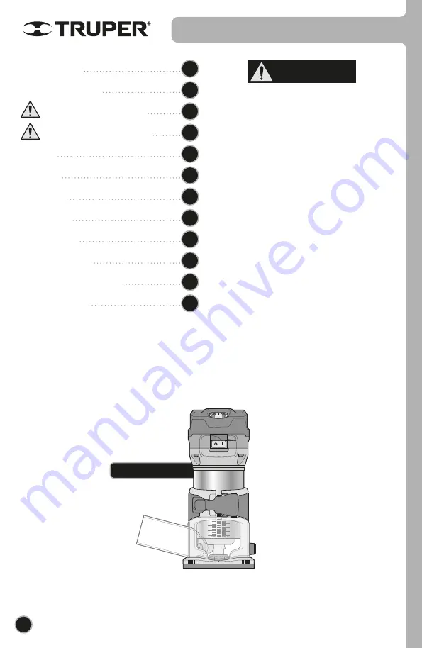 Truper 102315 Manual Download Page 2