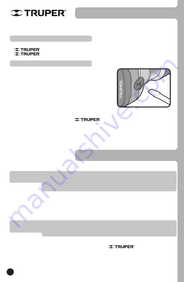 Truper 102315 Manual Download Page 30