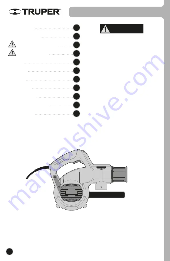 Truper 102415 Manual Download Page 2