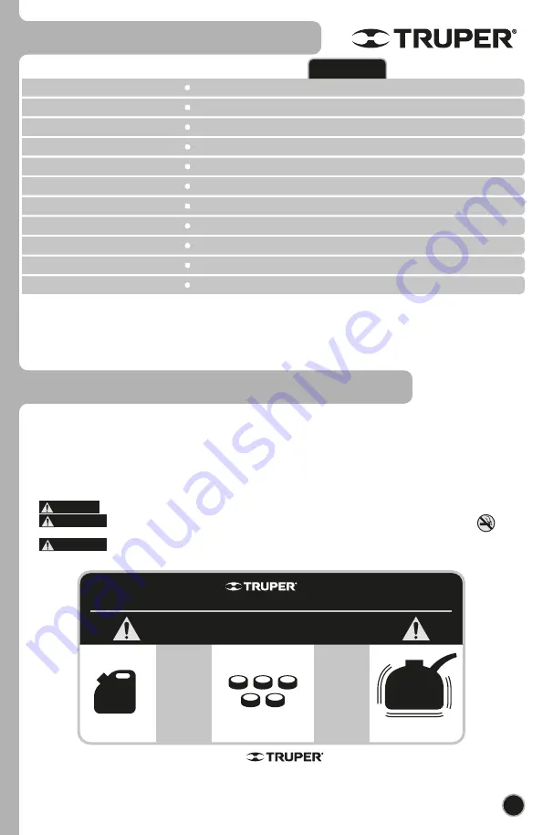 Truper 13047 Manual Download Page 17