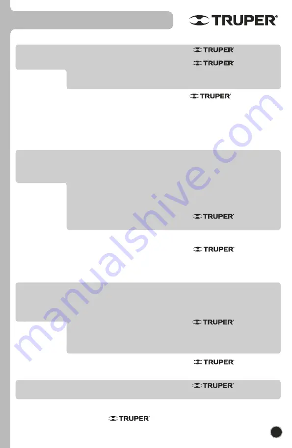 Truper 13107 Скачать руководство пользователя страница 21