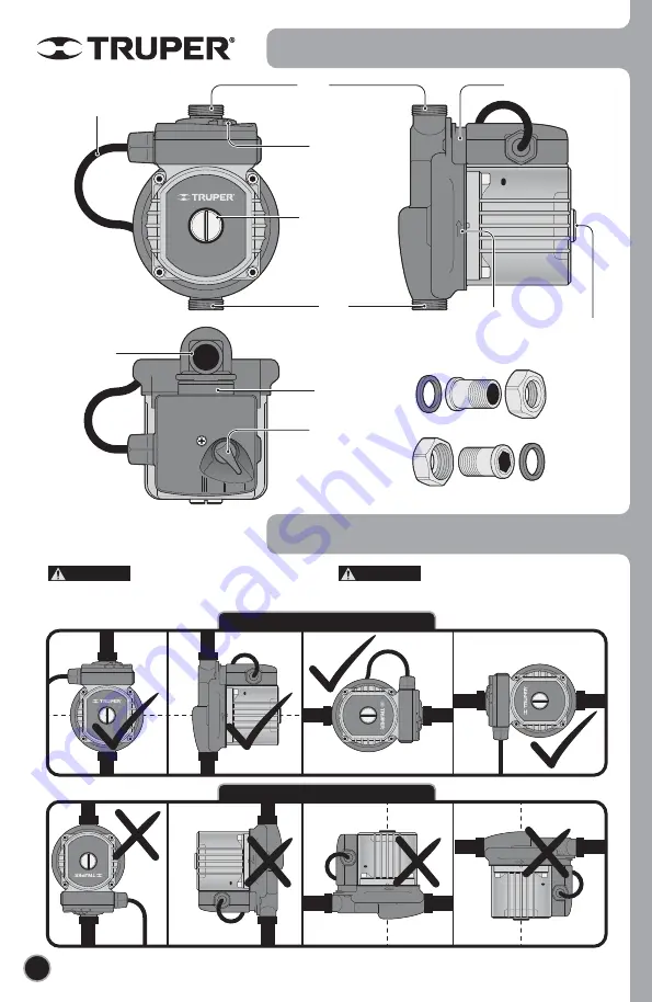 Truper 13498 Manual Download Page 6