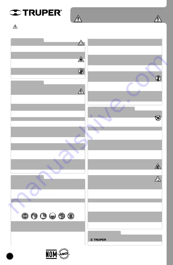Truper 13978 Manual Download Page 4