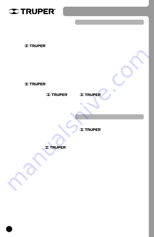 Truper 13978 Manual Download Page 10