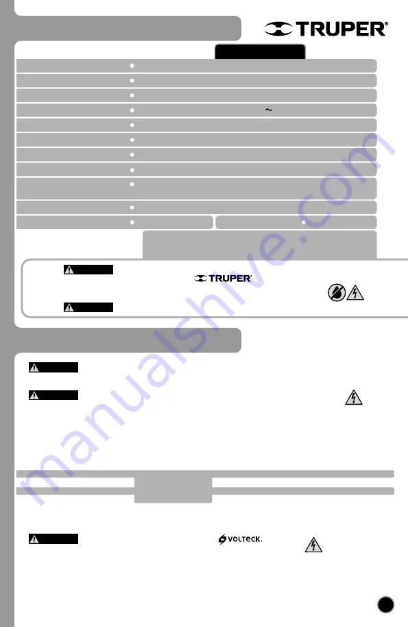 Truper 13978 Manual Download Page 15