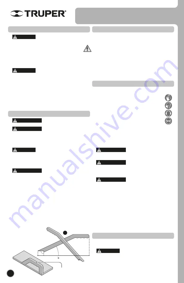 Truper 16278 Manual Download Page 6