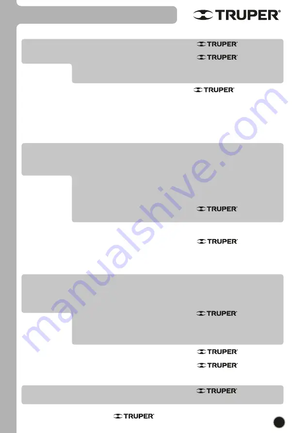 Truper 17958 Скачать руководство пользователя страница 21