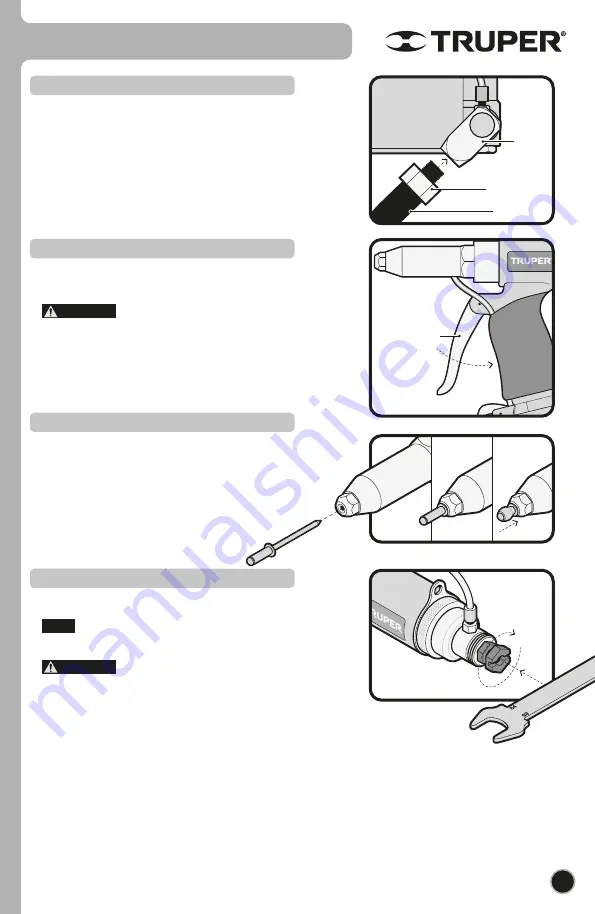 Truper 18240 Manual Download Page 19