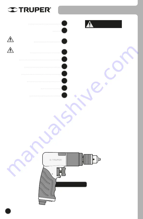 Truper 19368 Manual Download Page 2